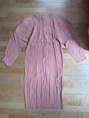 Jil Sander Pleated Dress in blush Pink